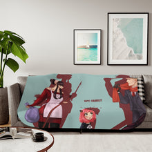 Load image into Gallery viewer, Anime Spy x Family Sherpa Blanket

