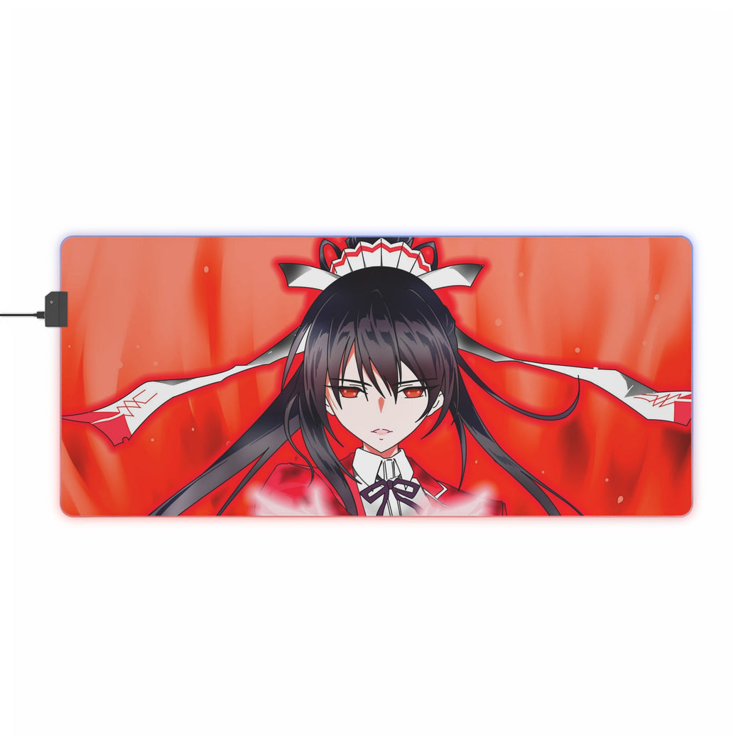 High School DxD Akeno Himejima RGB LED Mouse Pad (Desk Mat)