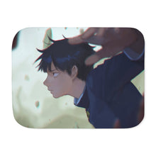 Load image into Gallery viewer, Mob Psycho 100 Shigeo Kageyama Sherpa Blanket
