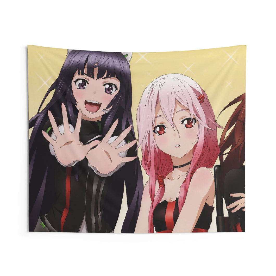 Guilty Crown Inori Yuzuriha, Ayase Shinomiya, Tsugumi Indoor Wall Tapestry