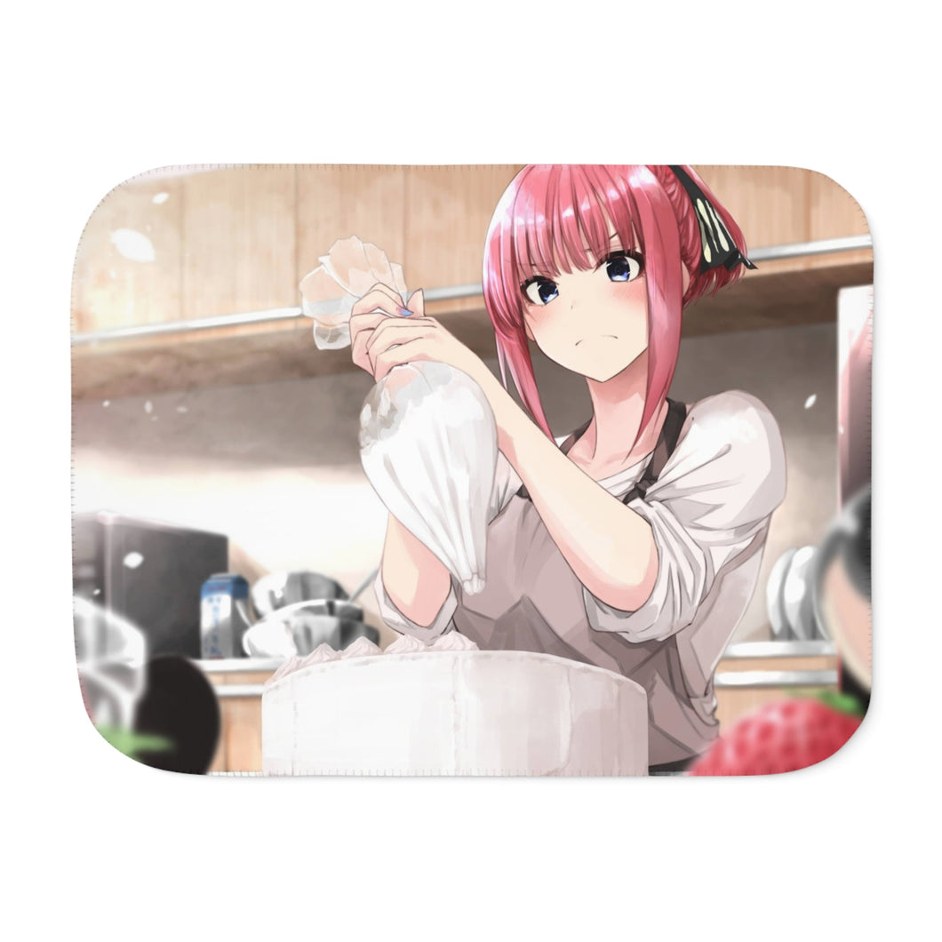 The Quintessential Quintuplets Nino Nakano Sherpa Blanket