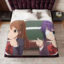 Load image into Gallery viewer, Anime Love, Chuni Sherpa Blanket
