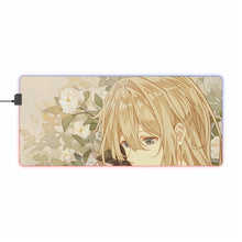 Load image into Gallery viewer, Violet Evergarden RGB LED Mouse Pad (Desk Mat)
