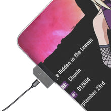 Load image into Gallery viewer, Ino Yamanaka RGB LED Mouse Pad (Desk Mat)
