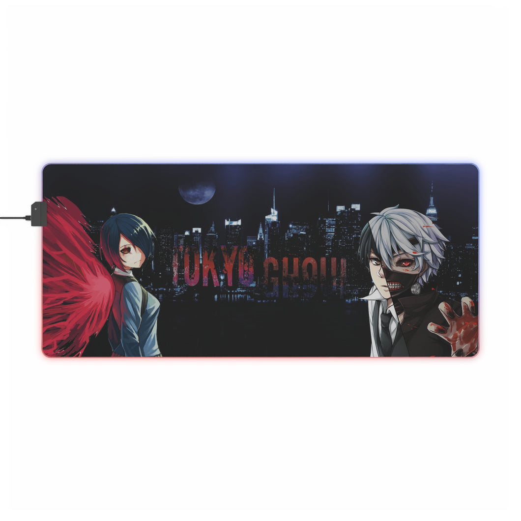 Touka & Kaneki RGB LED Mouse Pad (Desk Mat)