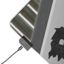 Load image into Gallery viewer, Black Lagoon RGB LED Mouse Pad (Desk Mat)
