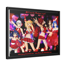 Load image into Gallery viewer, Happy Holidays from the Fairy Tail Girls Canvas Framed Art Print
