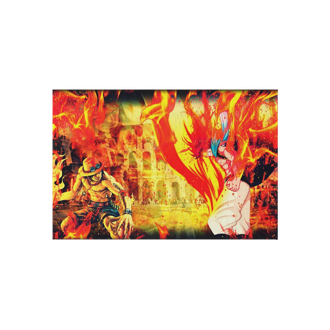 Ace vs Natsu Rug