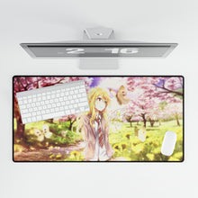 Load image into Gallery viewer, Anime Your Lie in April Mouse Pad (Desk Mat)
