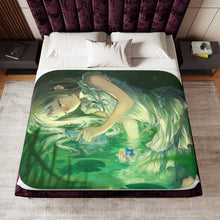 Load image into Gallery viewer, Anohana Sherpa Blanket
