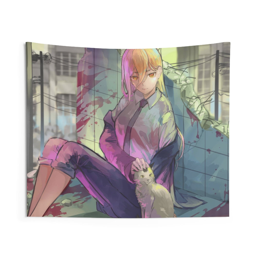 Anime Chainsaw Man Indoor Wall Tapestry