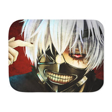 Load image into Gallery viewer, Tokyo Ghoul Ken Kaneki Sherpa Blanket
