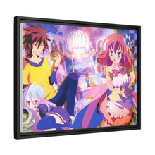 Load image into Gallery viewer, Shiro,Sora and Stephanie Canvas Framed Art Print
