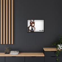 Load image into Gallery viewer, Kurisu Cosplay Canvas Framed Art Print

