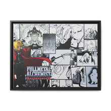 Load image into Gallery viewer, Anime FullMetal Alchemist Canvas Framed Art Print
