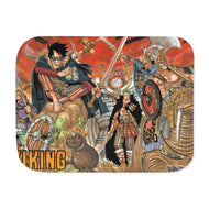 One Piece Monkey D. Luffy, Roronoa Zoro, Sanji, Tony Tony Chopper, Usopp Sherpa Blanket