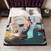 Load image into Gallery viewer, Spy x Family Anya Forger, Loid Forger, Yor Forger Sherpa Blanket
