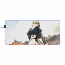 Load image into Gallery viewer, Violet Evergarden RGB LED Mouse Pad (Desk Mat)
