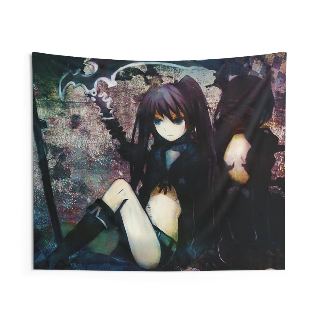 Black Rock Shooter Indoor Wall Tapestry