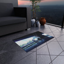 Load image into Gallery viewer, Couple Meeting Under Bridge Rug
