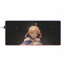Load image into Gallery viewer, Saber - Fate Series RGB LED Mouse Pad (Desk Mat)
