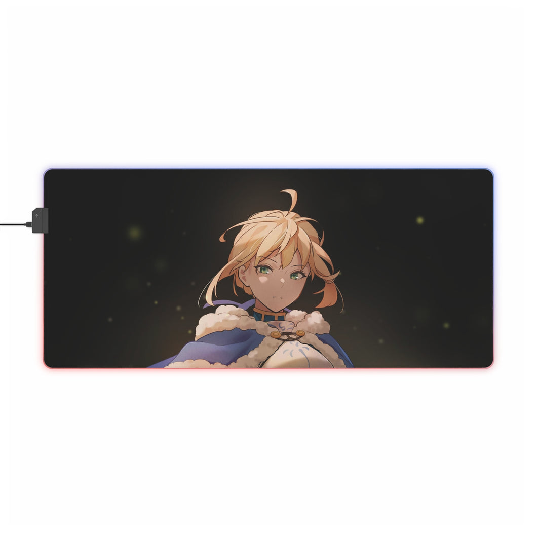 Saber - Fate Series RGB LED Mouse Pad (Desk Mat)