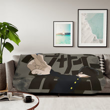 Load image into Gallery viewer, Mob Psycho 100 Shigeo Kageyama Sherpa Blanket
