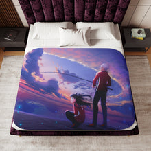 Load image into Gallery viewer, Fate Series Archer Sherpa Blanket

