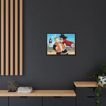 Load image into Gallery viewer, Goku Grandfather Canvas Framed Art Print
