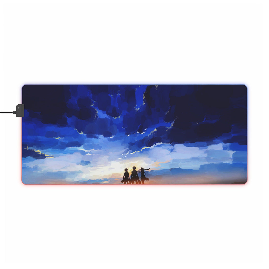 Shingeki no Kyojin - Sunset RGB LED Mouse Pad (Desk Mat)
