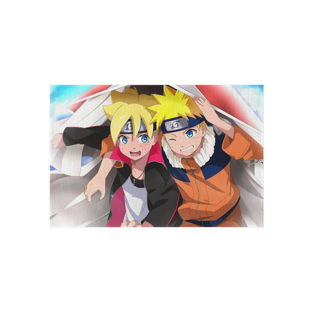 Naruto and Boruto Rug