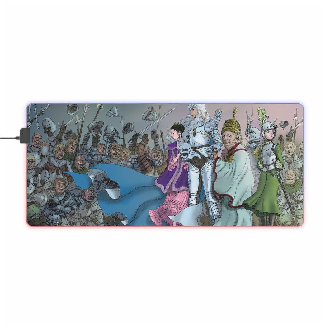 Anime Berserk RGB LED Mouse Pad (Desk Mat)