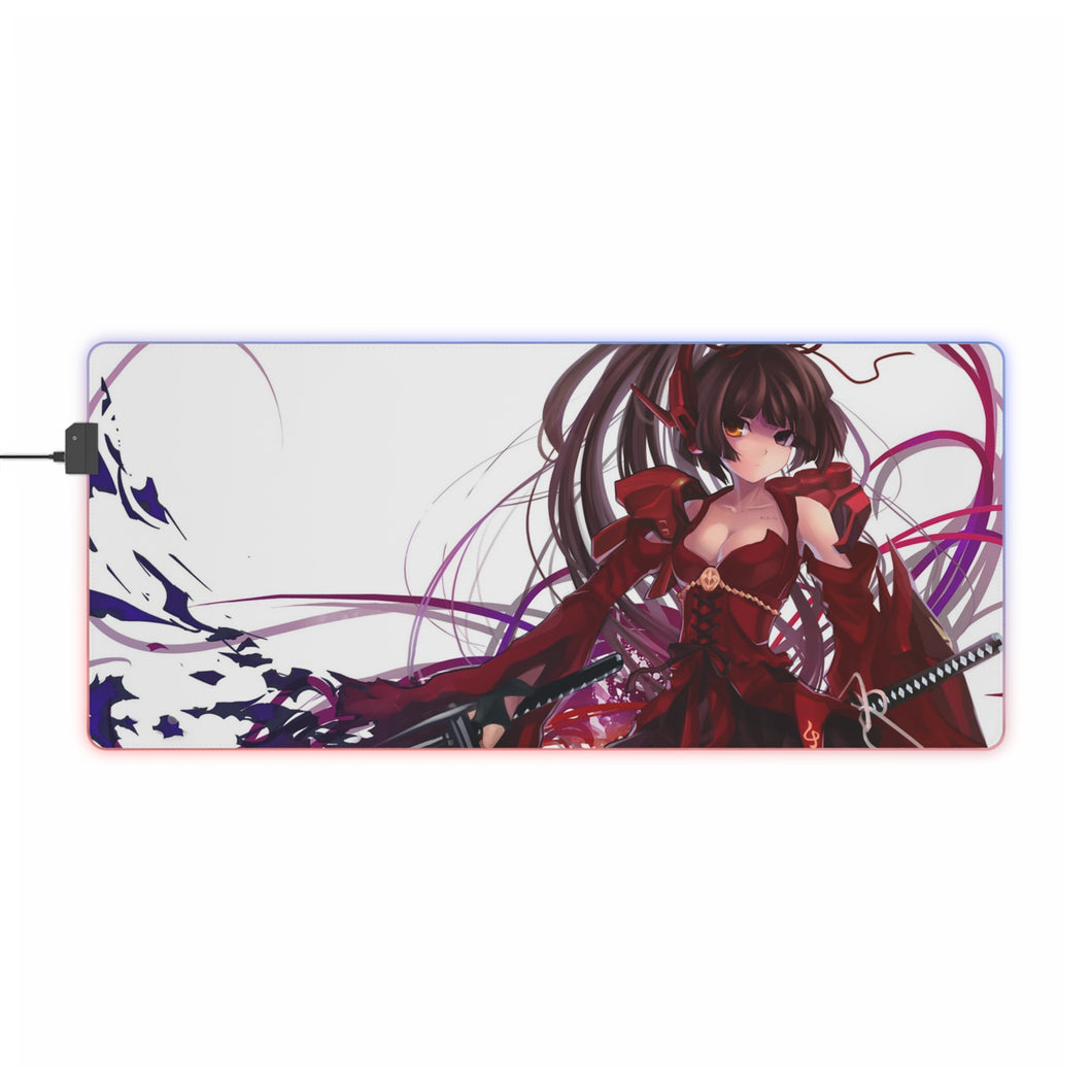 Anime Gundam RGB LED Mouse Pad (Desk Mat)