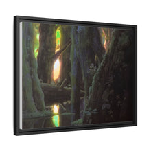 Load image into Gallery viewer, Anime Princess Mononoke Canvas Framed Art Print
