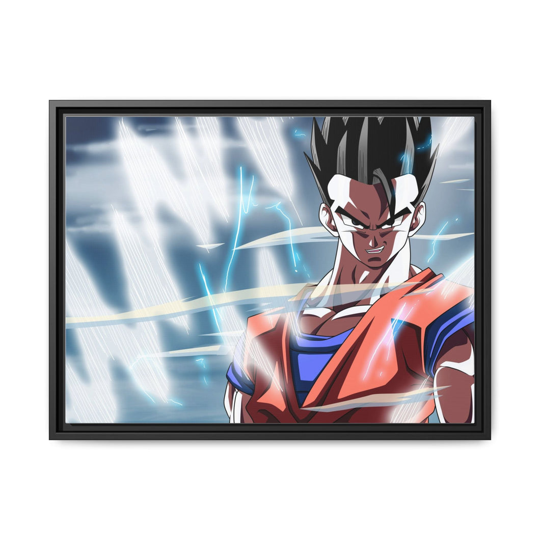 Mystic Gohan Canvas Framed Art Print