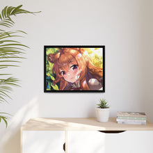 Load image into Gallery viewer, Raphtalia Canvas Framed Art Print
