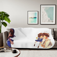 Load image into Gallery viewer, Clannad Nagisa &amp; Ushio Sherpa Blanket
