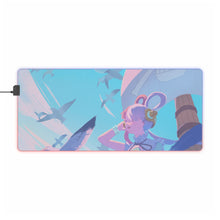 Load image into Gallery viewer, One Piece Film: Red RGB LED Mouse Pad (Desk Mat)
