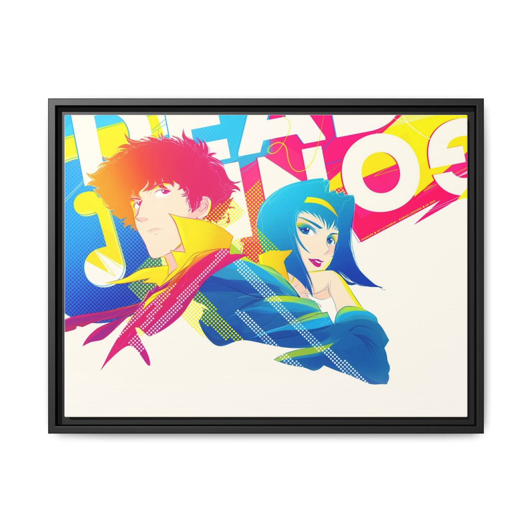 Anime Cowboy Bebop Canvas Framed Art Print