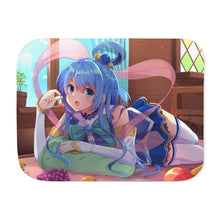 Load image into Gallery viewer, Aqua Sherpa Blanket
