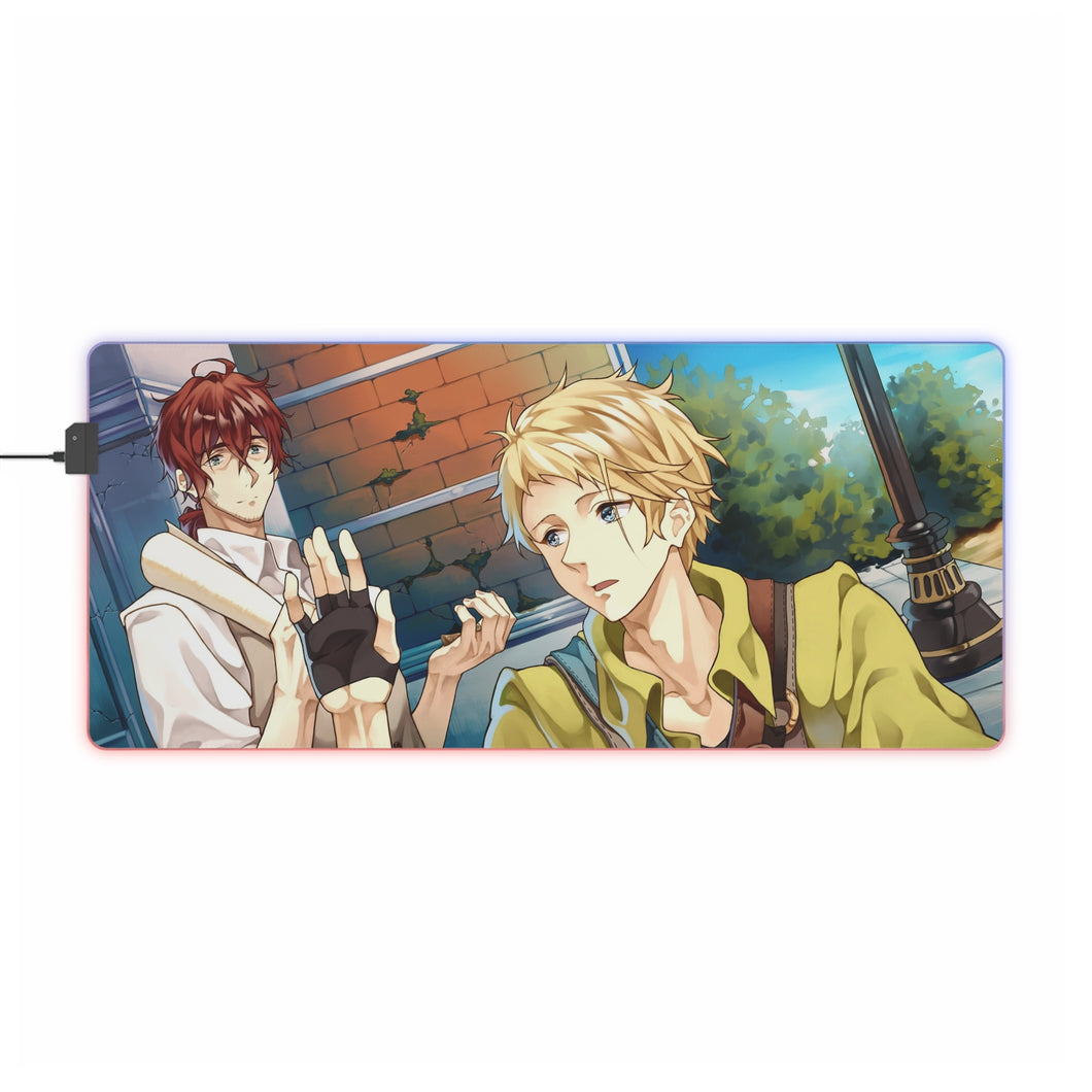 Violet Evergarden RGB LED Mouse Pad (Desk Mat)