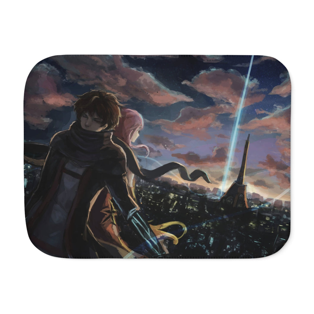 Anime Guilty Crown Sherpa Blanket