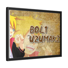 Load image into Gallery viewer, Boruto Uzumaki Canvas Framed Art Print

