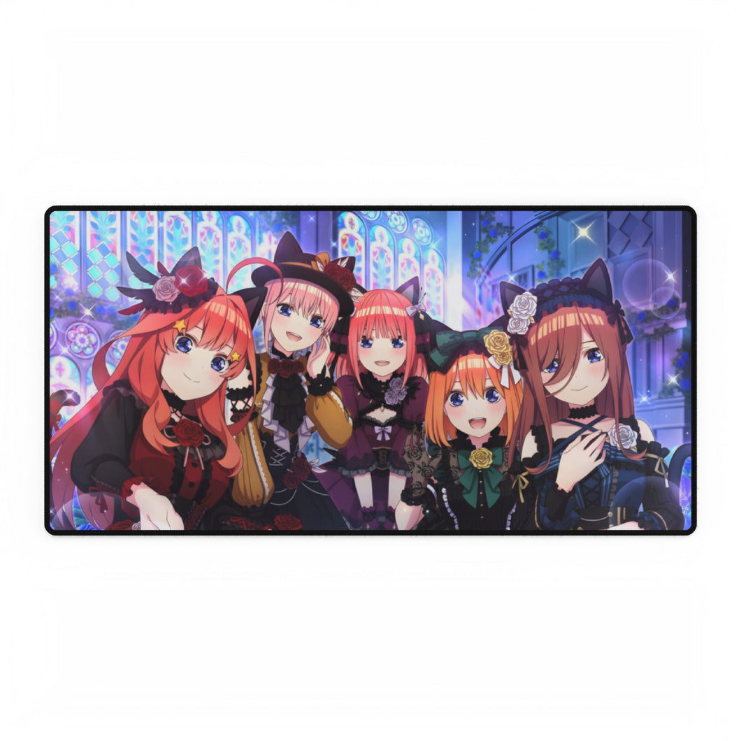 The Quintessential Quintuplets - Itsuki , Ichika , Nino , Yotsuba & Miku Mouse Pad (Desk Mat)