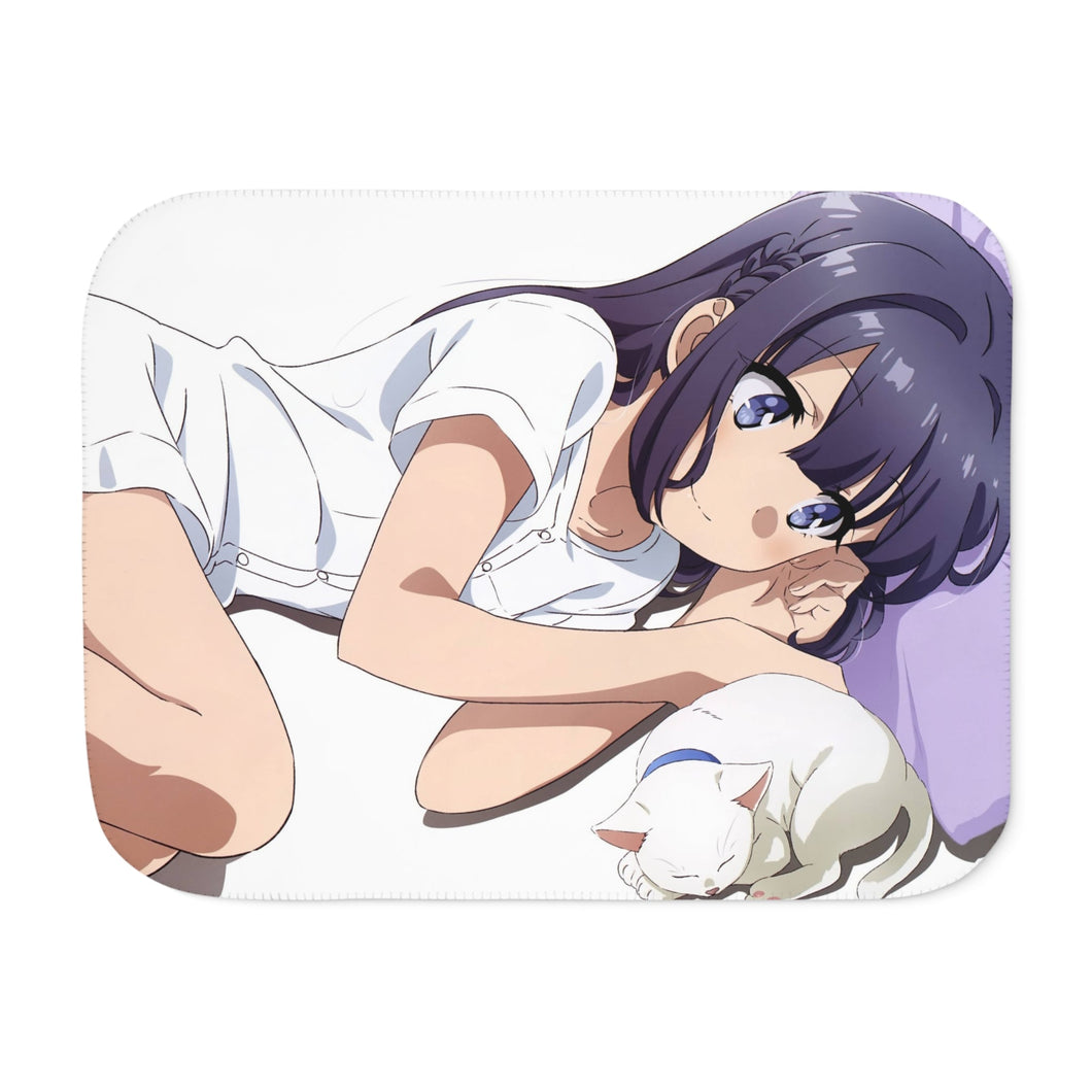Rascal Does Not Dream Of Bunny Girl Senpai Sherpa Blanket