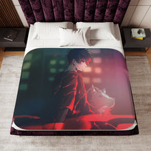 Load image into Gallery viewer, Jujutsu Kaisen Sherpa Blanket
