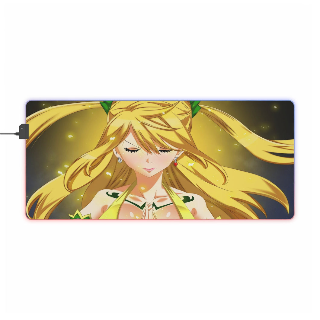 Fairy Tail Lucy Heartfilia RGB LED Mouse Pad (Desk Mat)
