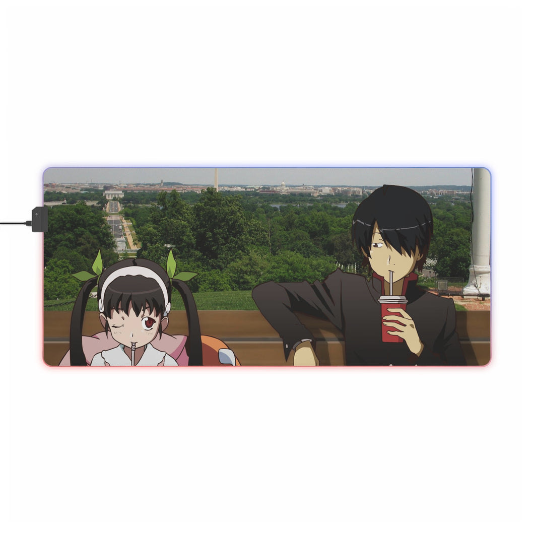 Monogatari (Series) RGB LED Mouse Pad (Desk Mat)