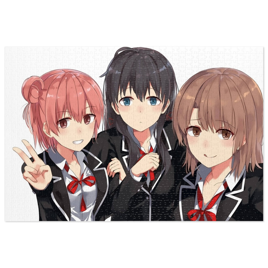 My Teen Romantic Comedy SNAFU Yukino Yukinoshita, Yui Yuigahama Jigsaw Puzzle