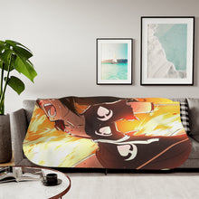 Load image into Gallery viewer, Hyakkimaru Cry Sherpa Blanket
